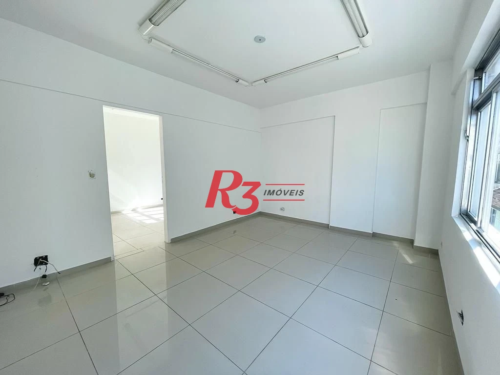 Sala para alugar, 48 m² por R$ 3.000,00/mês - Boqueirão - Santos/SP