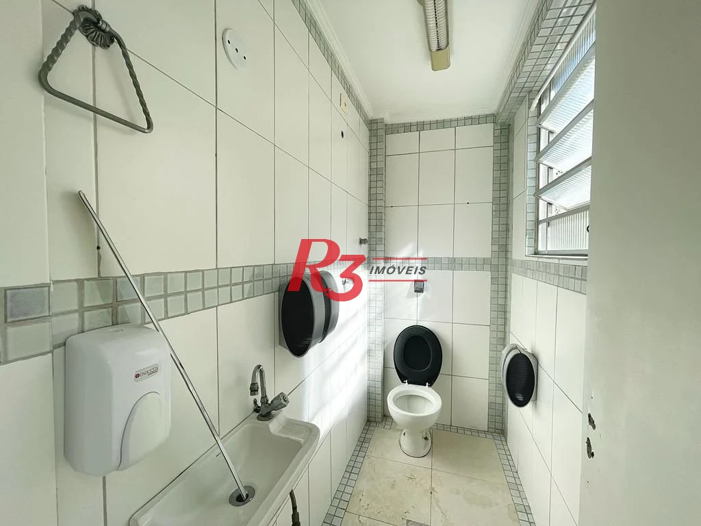 Sala para alugar, 48 m² por R$ 3.000,00/mês - Boqueirão - Santos/SP