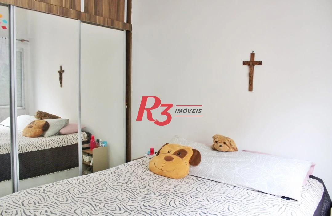 Apartamento com 2 dormitórios à venda, 68 m² por R$ 650.000,00 - José Menino - Santos/SP
