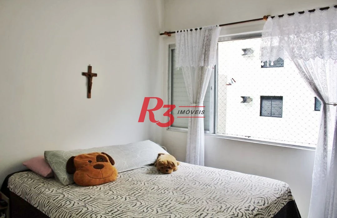 Apartamento com 2 dormitórios à venda, 68 m² por R$ 650.000,00 - José Menino - Santos/SP