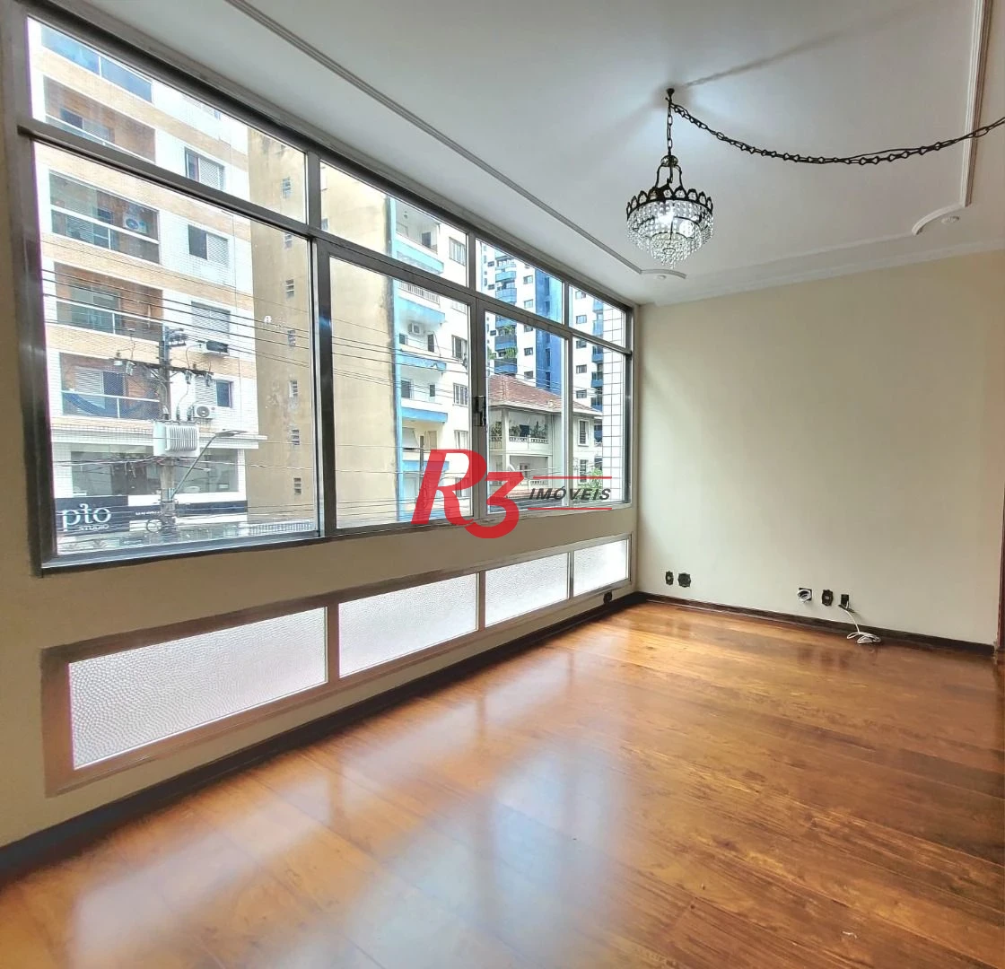 Apartamento com 3 dormitórios à venda, 144 m² por R$ 730.000,00 - Boqueirão - Santos/SP