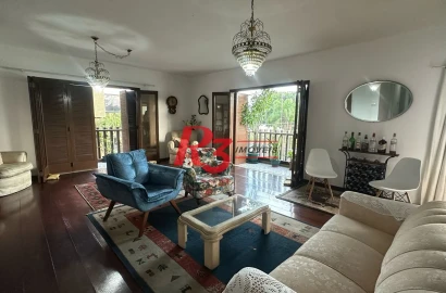 Apartamento com 3 dormitórios à venda, 240 m² por R$ 1.900.000,00 - Pompéia - Santos/SP