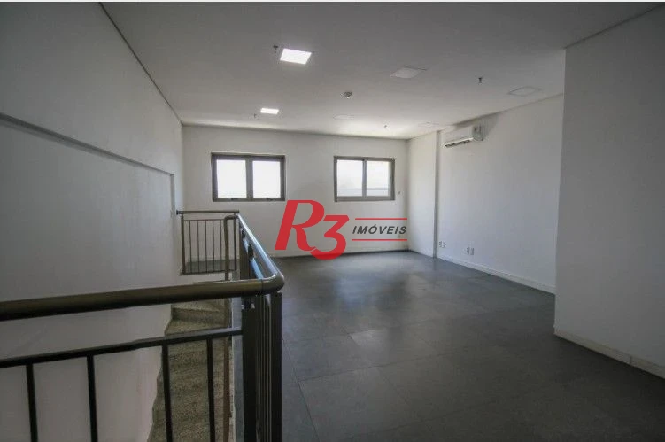 Sala para alugar, 94 m² por R$ 4.100,00/mês - Valongo - Santos/SP
