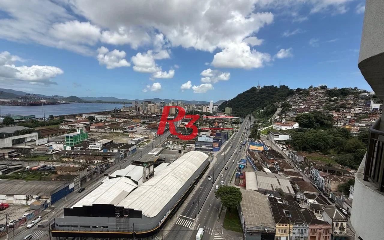 Sala para alugar, 94 m² por R$ 4.100,00/mês - Valongo - Santos/SP
