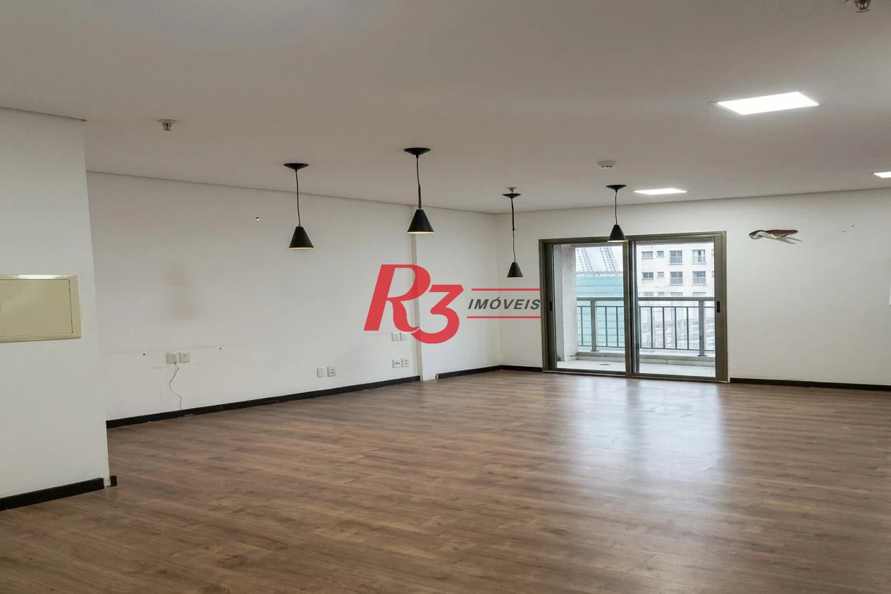 Sala para alugar, 94 m² por R$ 4.100,00/mês - Valongo - Santos/SP