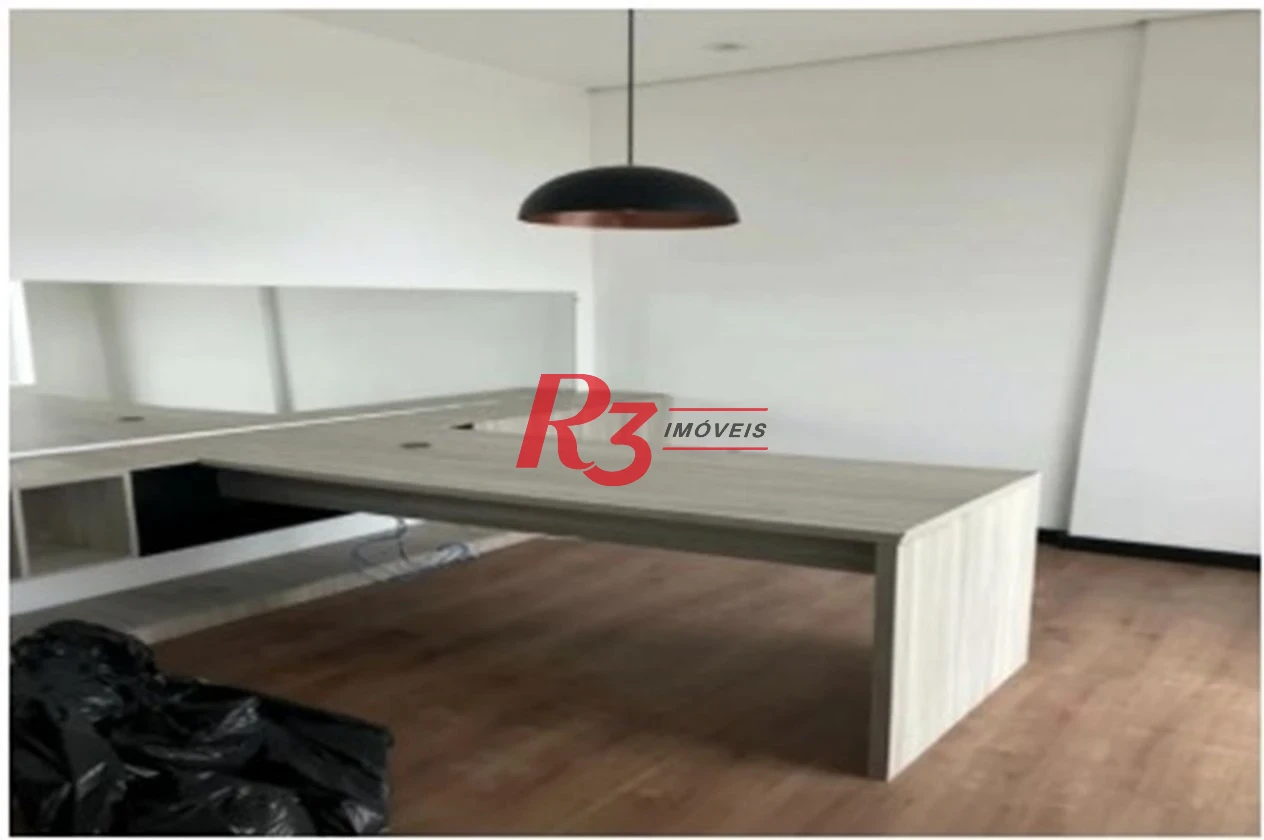 Sala para alugar, 94 m² por R$ 4.100,00/mês - Valongo - Santos/SP
