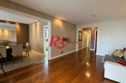 Apartamento com 4 dormitórios à venda, 184 m² por R$ 1.590.000,00 - Boqueirão - Santos/SP