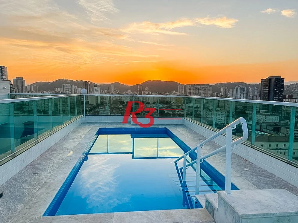 Apartamento com 2 dormitórios à venda, 61 m² por R$ 540.000,00 - Macuco - Santos/SP