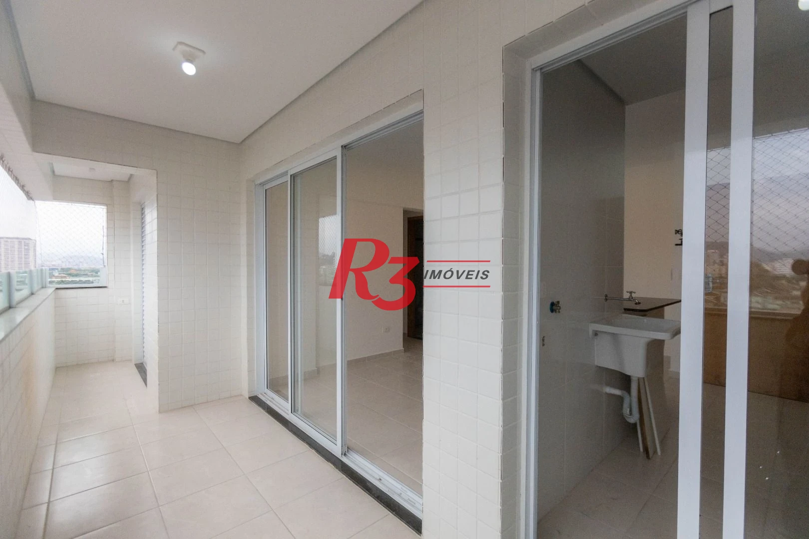 Apartamento com 2 dormitórios à venda, 61 m² por R$ 540.000,00 - Macuco - Santos/SP