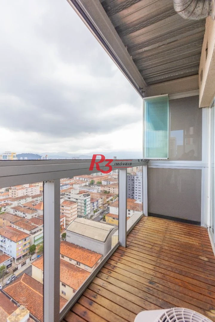 Apartamento com 2 dormitórios à venda, 72 m² por R$ 1.030.000,00 - Embaré - Santos/SP