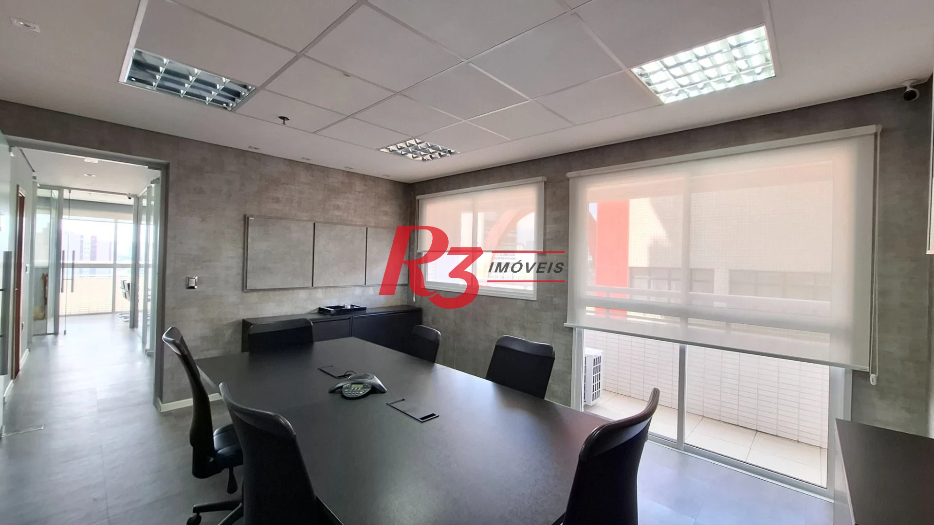 Sala (meia laje) à venda, 340 m² PORTEIRA FECHADA por R$ 4.000.000 - Vila Matias - Santos/SP