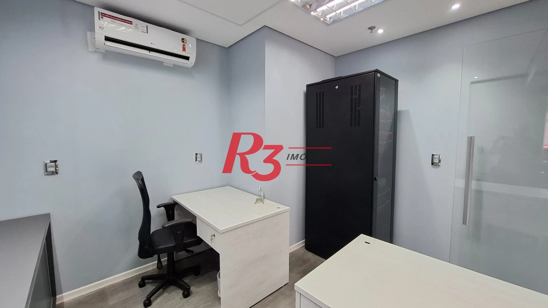 Sala (meia laje) à venda, 340 m² PORTEIRA FECHADA por R$ 4.000.000 - Vila Matias - Santos/SP