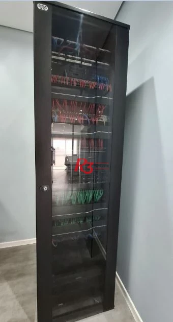 Sala (meia laje) à venda, 340 m² PORTEIRA FECHADA por R$ 4.000.000 - Vila Matias - Santos/SP