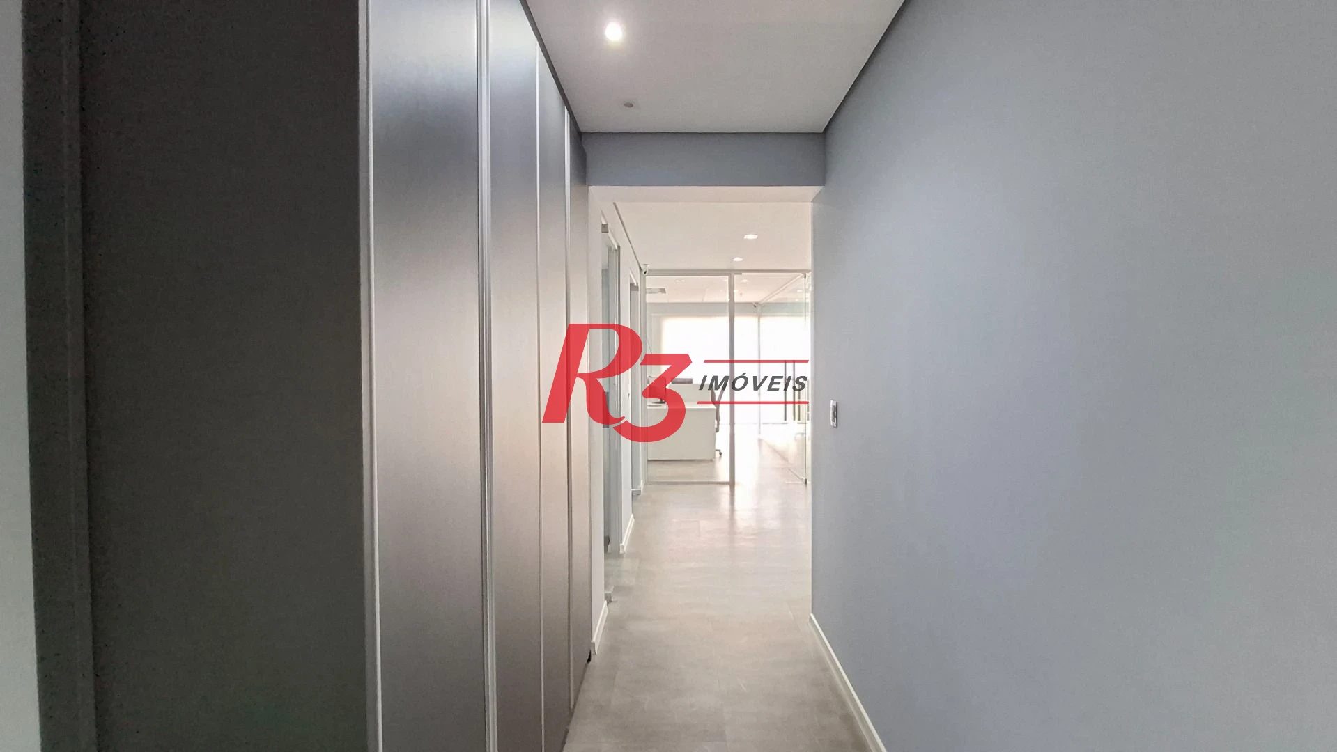 Sala (meia laje) à venda, 340 m² PORTEIRA FECHADA por R$ 4.000.000 - Vila Matias - Santos/SP