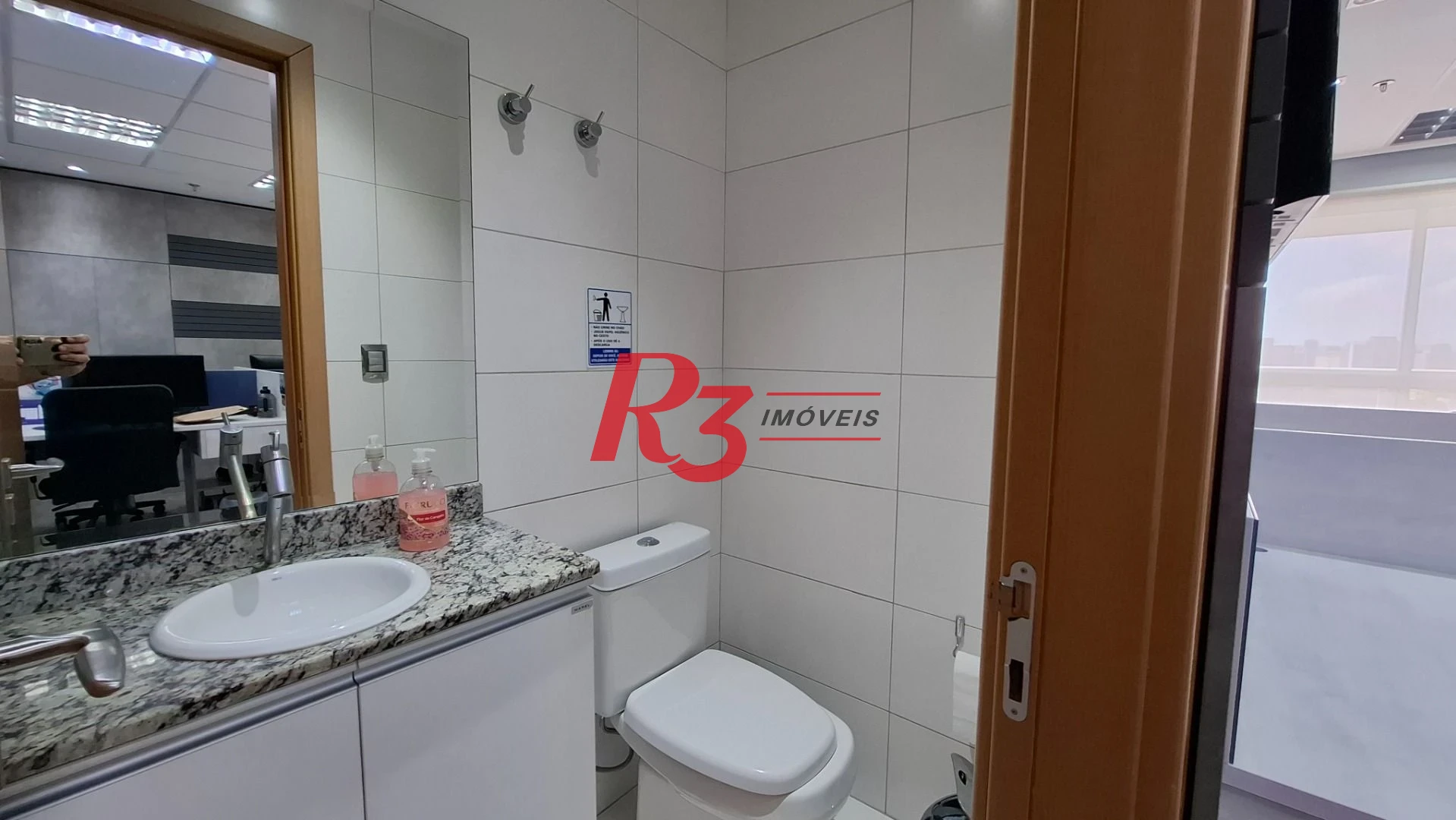 Sala (meia laje) à venda, 340 m² PORTEIRA FECHADA por R$ 4.000.000 - Vila Matias - Santos/SP