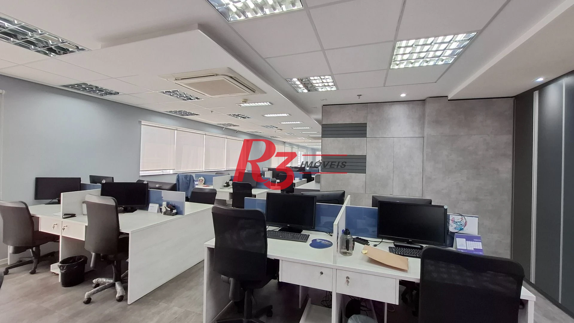 Sala (meia laje) à venda, 340 m² PORTEIRA FECHADA por R$ 4.000.000 - Vila Matias - Santos/SP