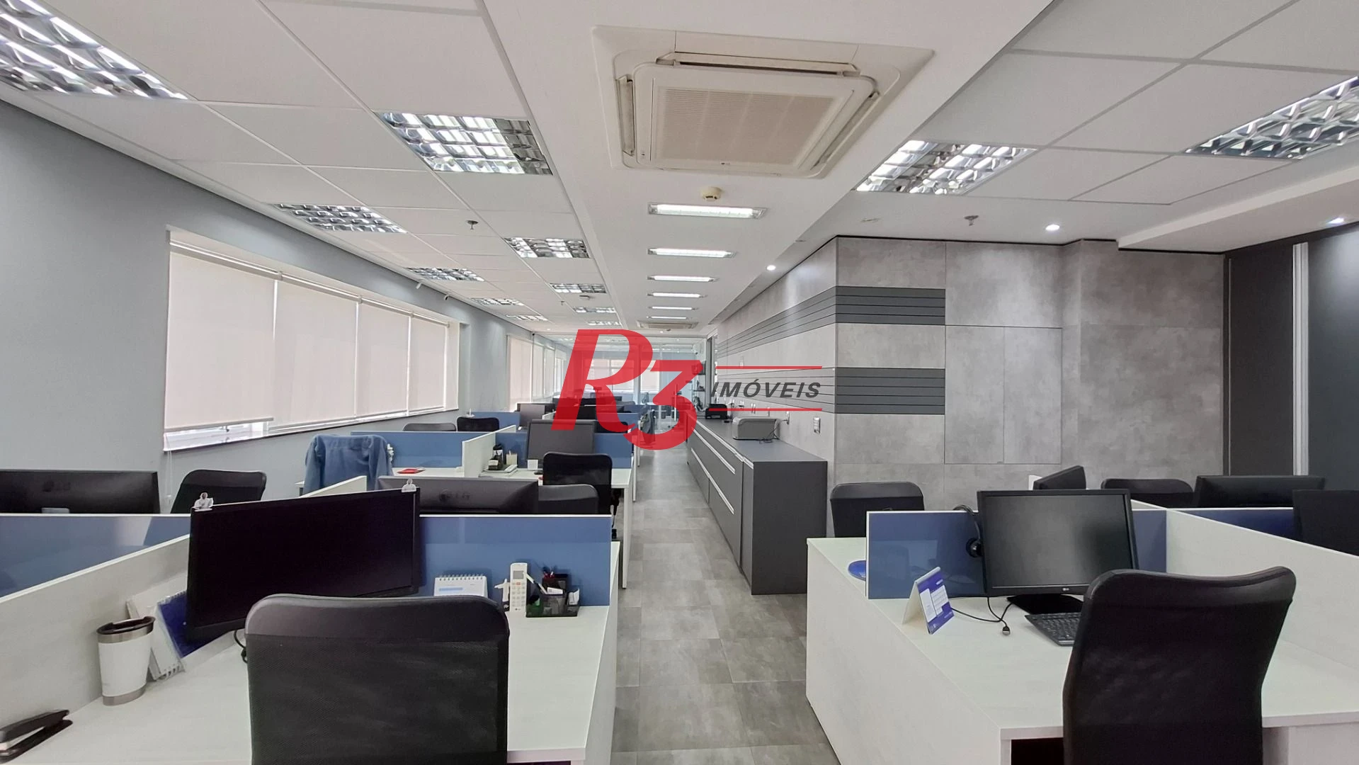 Sala (meia laje) à venda, 340 m² PORTEIRA FECHADA por R$ 4.000.000 - Vila Matias - Santos/SP