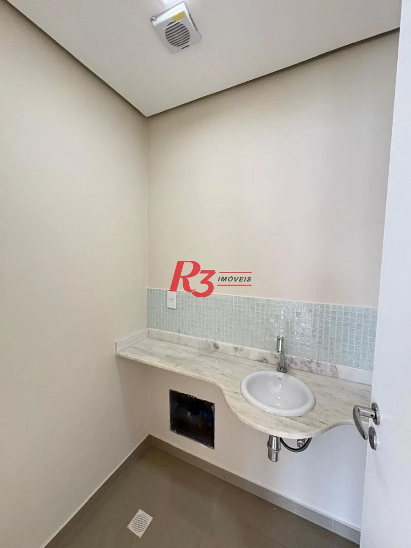 Sala para alugar, 45 m² por R$ 4.700,02/mês - Boqueirão - Santos/SP