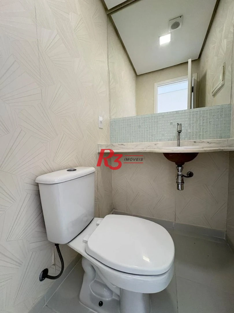 Sala para alugar, 45 m² por R$ 4.700,02/mês - Boqueirão - Santos/SP