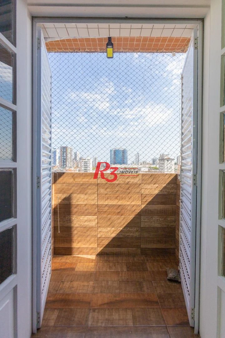 Apartamento com 3 dormitórios à venda, 120 m² por R$ 1.064.000,00 - Embaré - Santos/SP