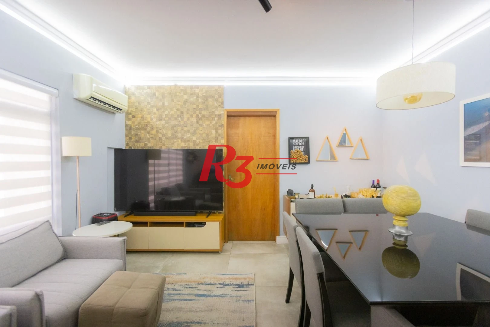 Apartamento com 3 dormitórios à venda, 120 m² por R$ 1.064.000,00 - Embaré - Santos/SP