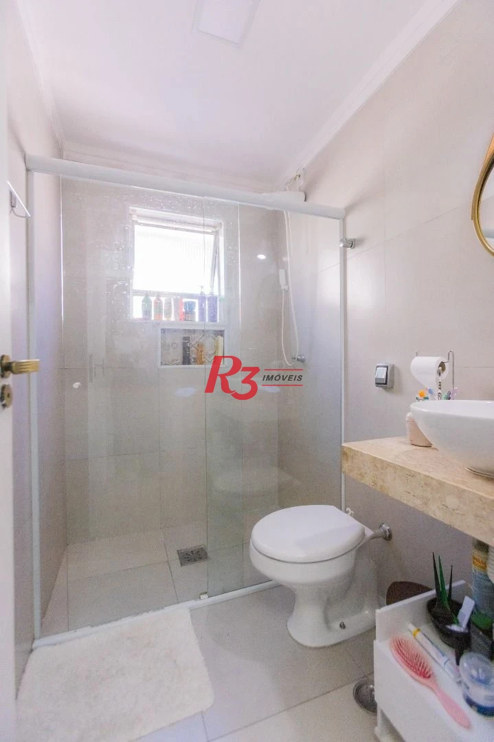 Apartamento com 3 dormitórios à venda, 120 m² por R$ 1.064.000,00 - Embaré - Santos/SP