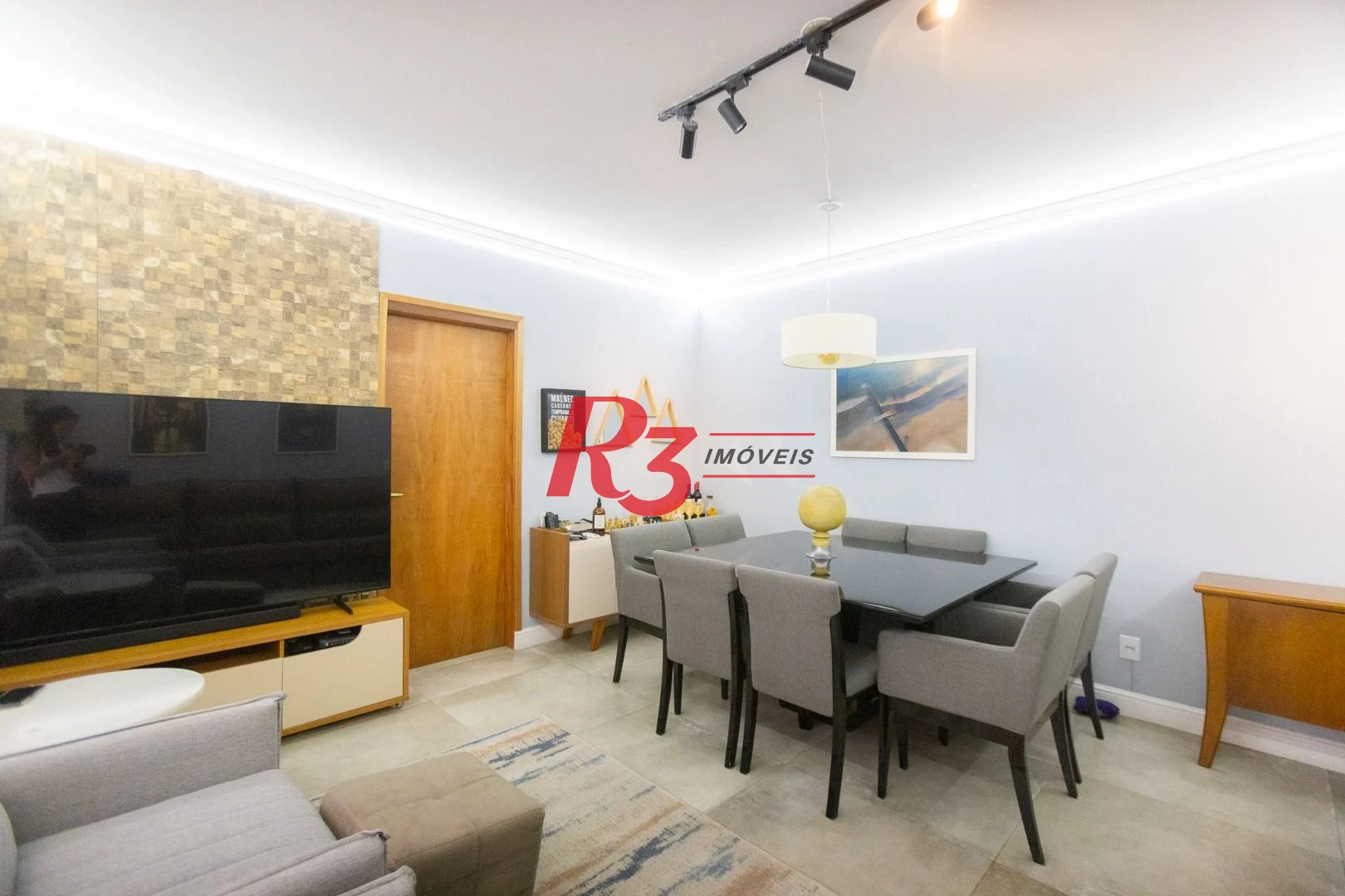 Apartamento com 3 dormitórios à venda, 120 m² por R$ 1.064.000,00 - Embaré - Santos/SP
