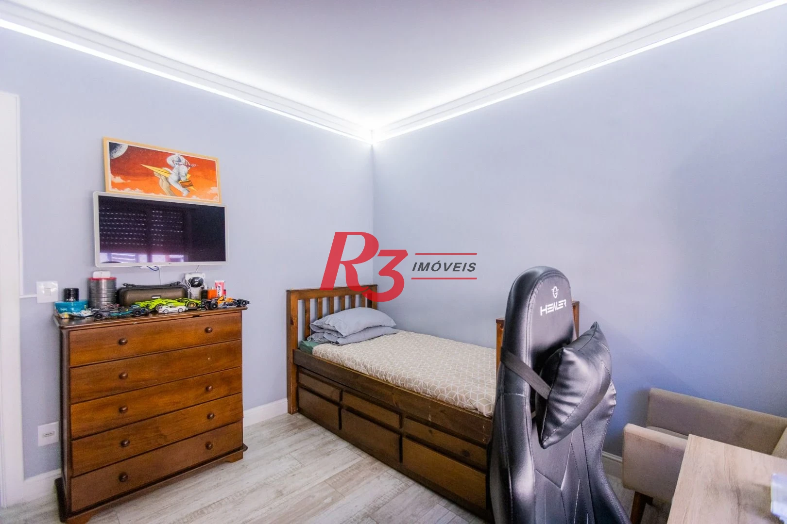 Apartamento com 3 dormitórios à venda, 120 m² por R$ 1.064.000,00 - Embaré - Santos/SP