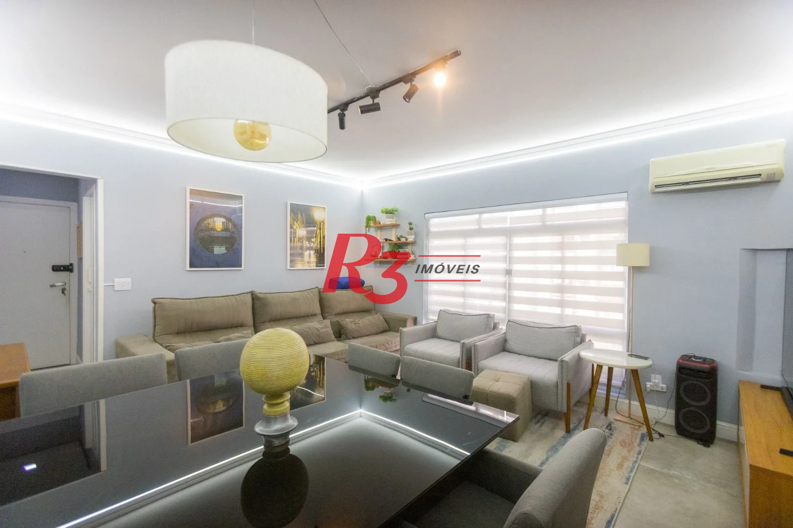 Apartamento com 3 dormitórios à venda, 120 m² por R$ 1.064.000,00 - Embaré - Santos/SP