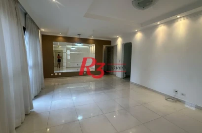 Apartamento com 3 dormitórios à venda, 141 m² por R$ 1.250.000,00 - Pompéia - Santos/SP
