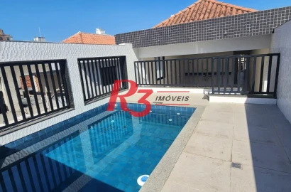 Casa com 4 dormitórios à venda, 230 m² por R$ 1.800.000,00 - Aparecida - Santos/SP