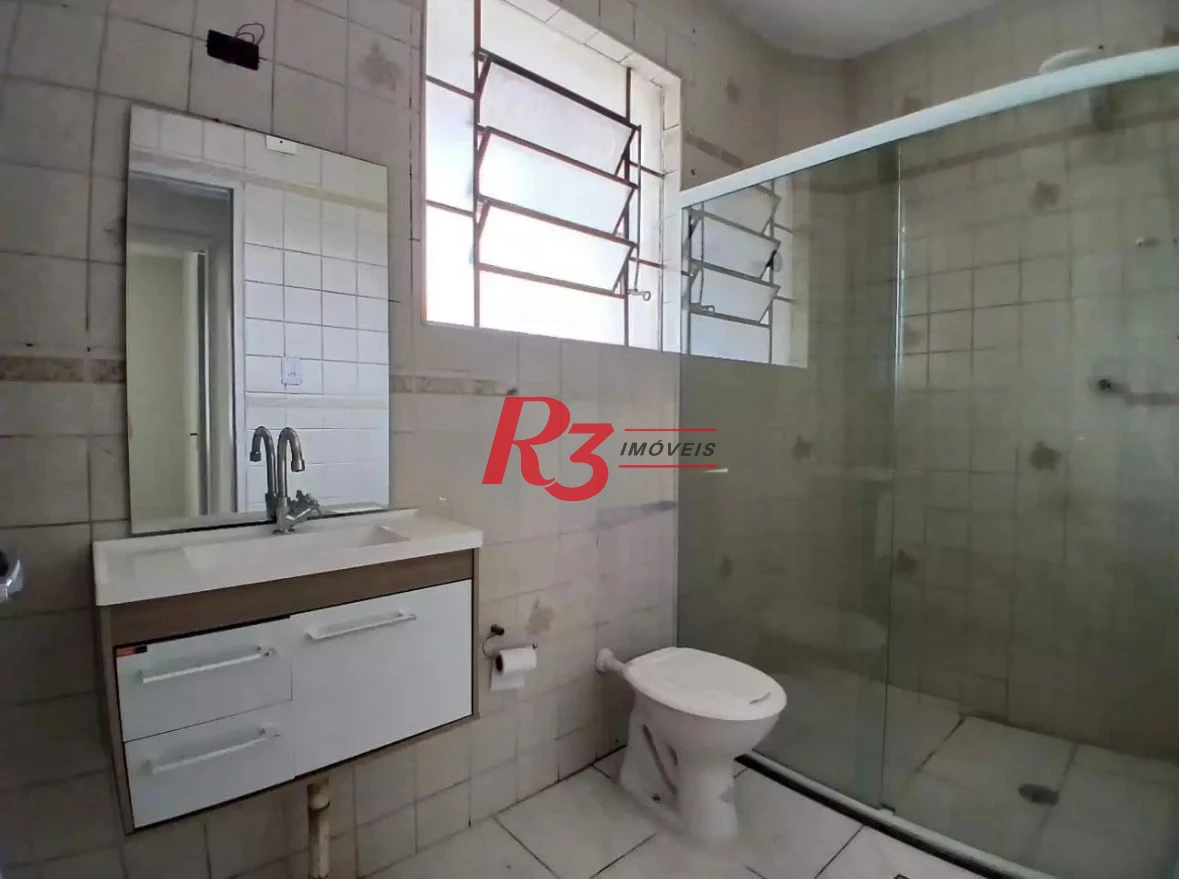 Apartamento com 2 dormitórios para alugar, 60 m² por R$ 3.000,00/mês - Marapé - Santos/SP