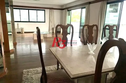 Apartamento com 3 dormitórios à venda, 242 m² por R$ 1.600.000,00 - Boqueirão - Santos/SP