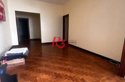 Apartamento com 3 dormitórios à venda, 94 m² por R$ 530.000,00 - José Menino - Santos/SP