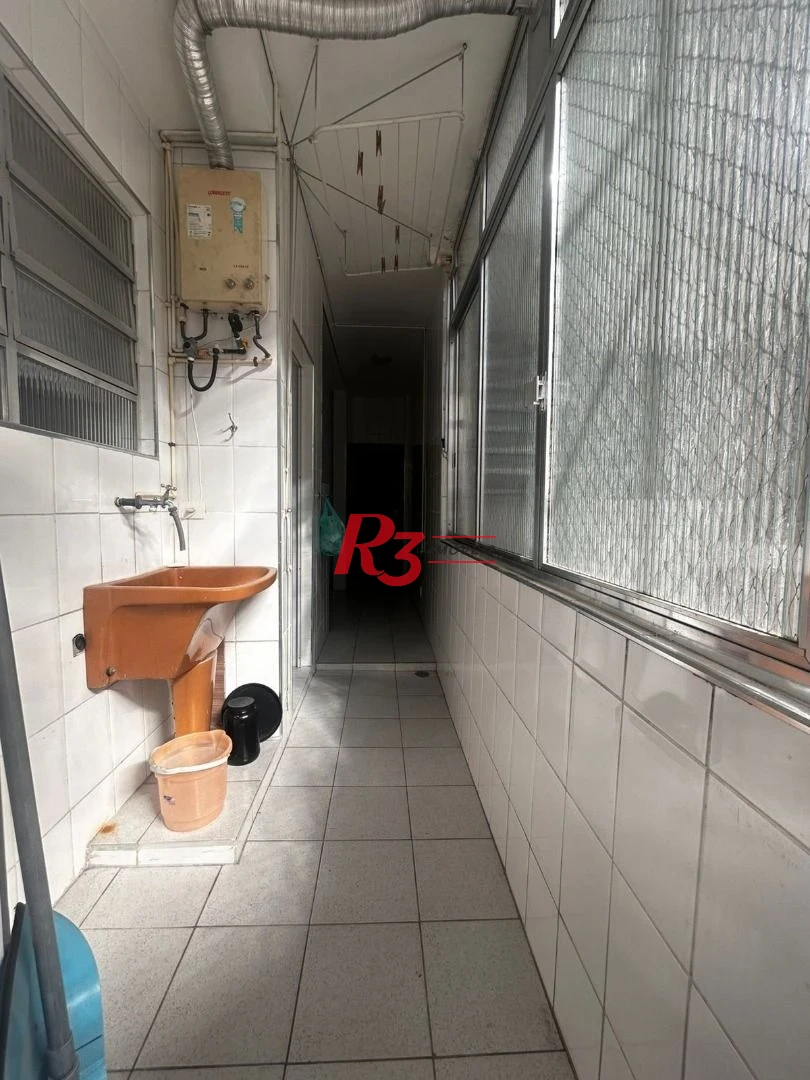 Apartamento com 3 dormitórios à venda, 94 m² por R$ 530.000,00 - José Menino - Santos/SP