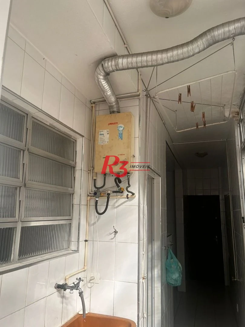 Apartamento com 3 dormitórios à venda, 94 m² por R$ 530.000,00 - José Menino - Santos/SP