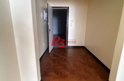 Apartamento com 3 dormitórios à venda, 94 m² por R$ 530.000,00 - José Menino - Santos/SP