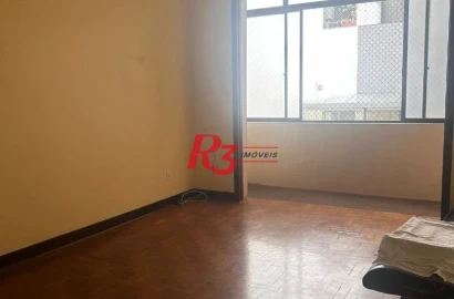 Apartamento com 3 dormitórios à venda, 94 m² por R$ 499.000,00 - José Menino - Santos/SP