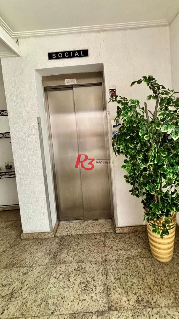 Apartamento com 1 dormitório à venda, 55 m² por R$ 340.000,00 - José Menino - Santos/SP