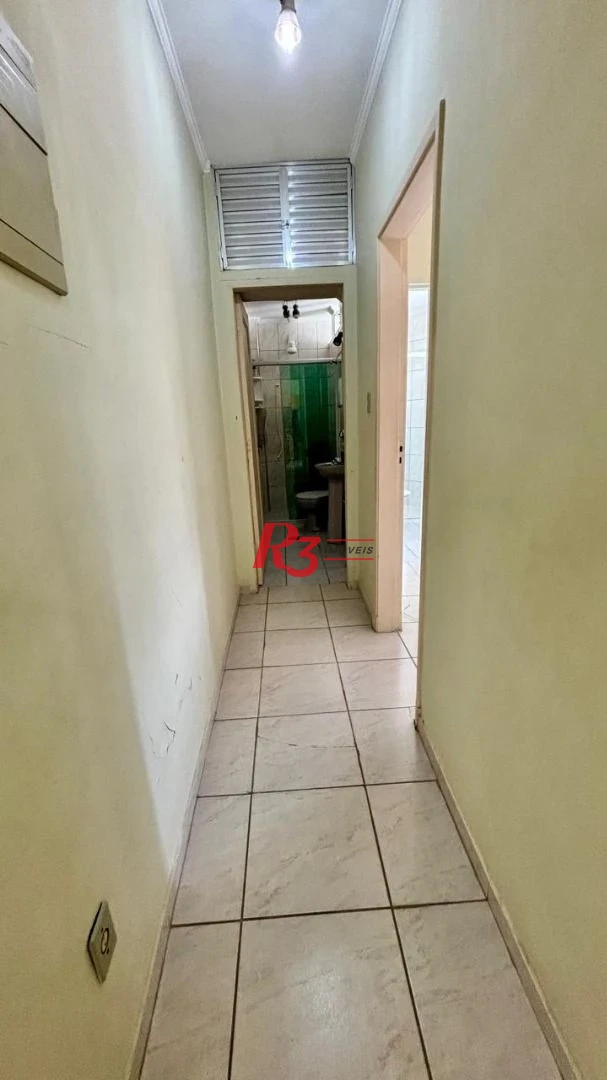 Apartamento com 1 dormitório à venda, 55 m² por R$ 340.000,00 - José Menino - Santos/SP