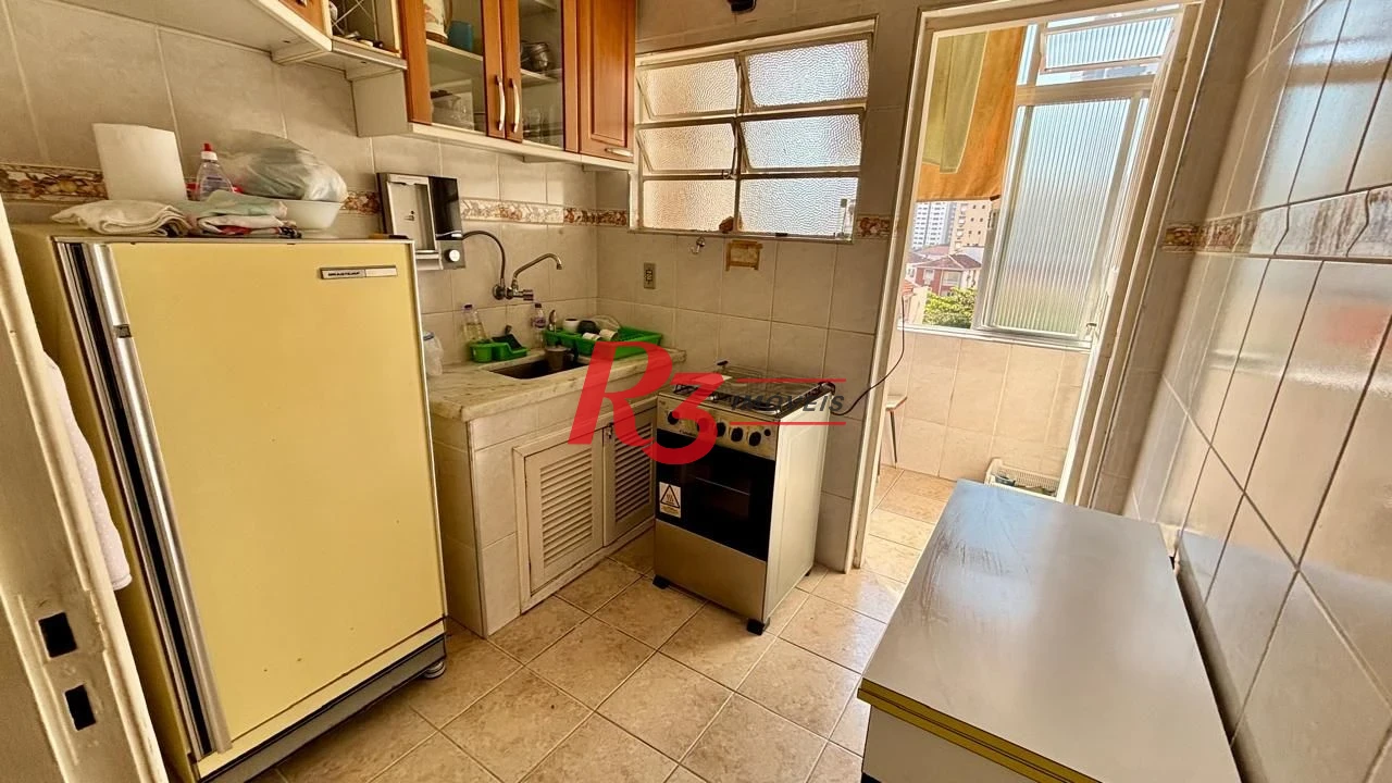 Apartamento com 1 dormitório à venda, 55 m² por R$ 340.000,00 - José Menino - Santos/SP