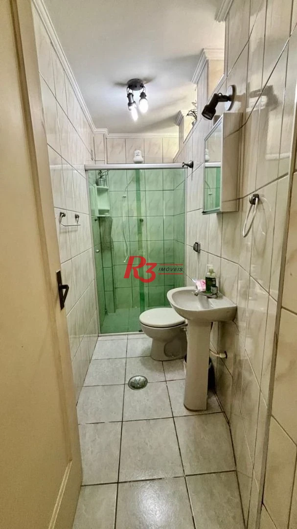 Apartamento com 1 dormitório à venda, 55 m² por R$ 340.000,00 - José Menino - Santos/SP