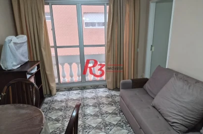 Apartamento com 2 dormitórios à venda, 70 m² por R$ 400.000,00 - Itararé - São Vicente/SP