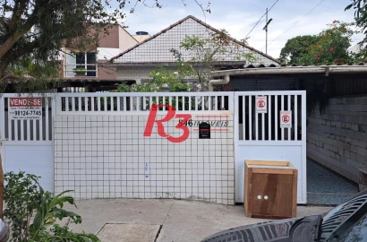 Casa com 3 dormitórios à venda, 155 m² por R$ 950.000,00 - Estuário - Santos/SP