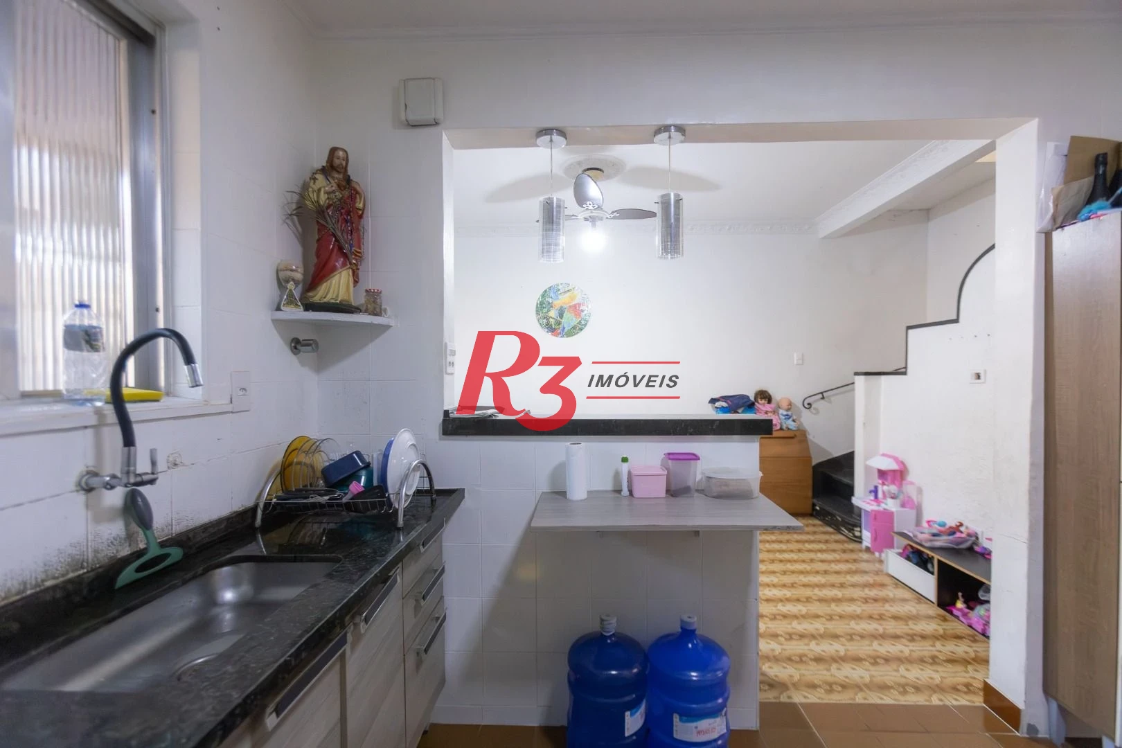 Sobrado à venda, 70 m² por R$ 380.000,00 - Macuco - Santos/SP