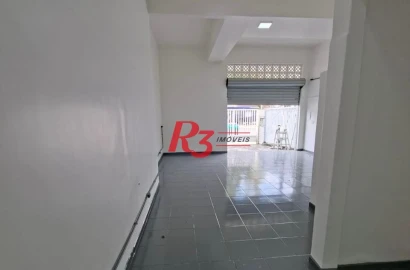 Loja para alugar, 67 m² por R$ 3.900,00/mês - Embaré - Santos/SP