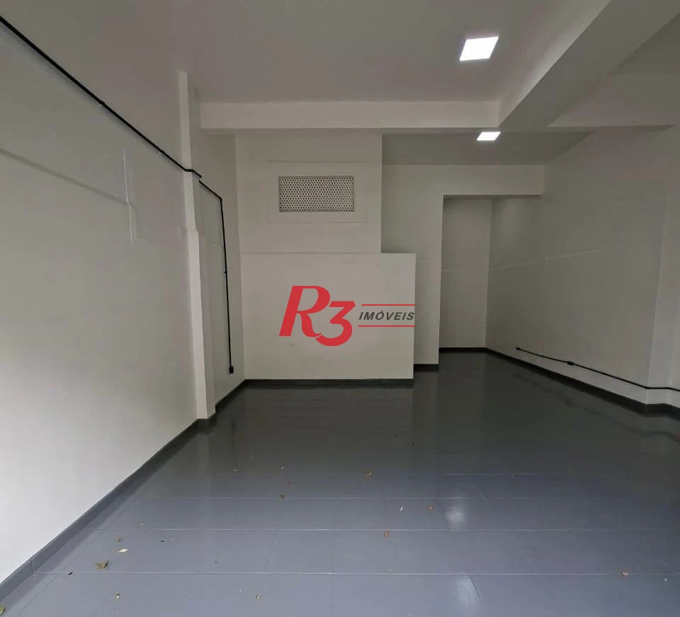 Loja para alugar, 67 m² por R$ 3.900,00/mês - Embaré - Santos/SP