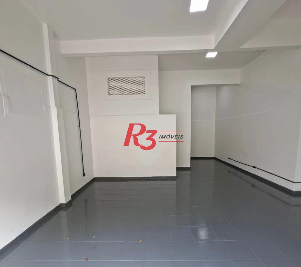 Loja para alugar, 67 m² por R$ 3.900,00/mês - Embaré - Santos/SP