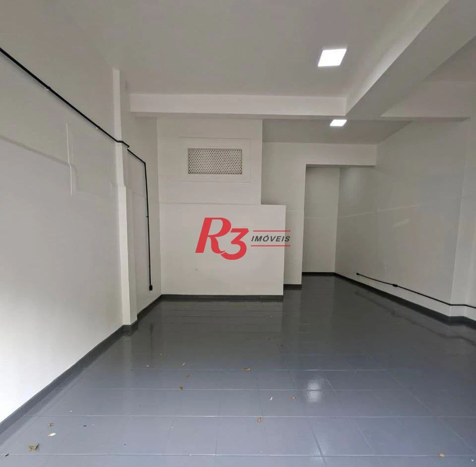Loja para alugar, 67 m² por R$ 3.900,00/mês - Embaré - Santos/SP