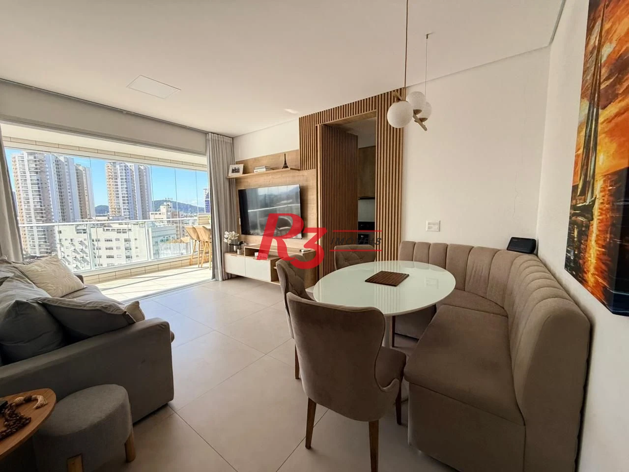 Apartamento com 2 dormitórios à venda, 86 m² por R$ 1.350.000,00 - Ponta da Praia - Santos/SP